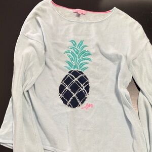 Lilly Pulitzer Pineapple Knit Top